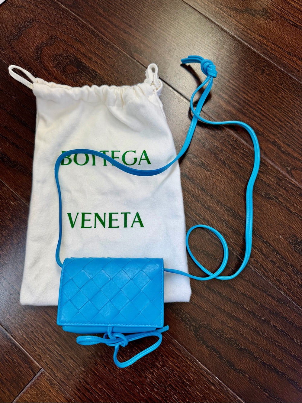 Bottega Veneta Intrecciato Leather Mini Bag Crossbody
